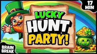  Lucky Hunt Party  Brain Break  St Patricks Day  Leprechaun Hunt  Bear Hunt