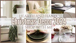 NEW CHRISTMAS SHOP WITH ME 2024 |  TARGET Hearth and Hand Holiday Collection