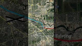 Why This MASSIVE Houston Freeway Was Almost Built #geography