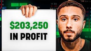 how I made $203,000 day trading in November