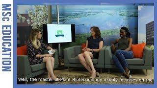 MSc Plant Sciences & MSc Plant Biotechnology