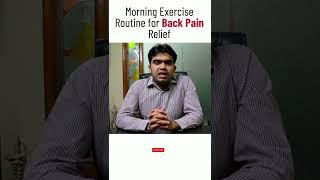 Morning Routine To Prevent Back Pain | Dr Sahil Batra