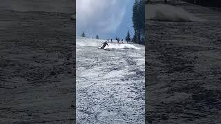 RIP the BLACK Track! Ski Instructor - SKI carving Short turns 