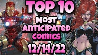 Top 10 Most Anticipated NEW Comic Books For 12/14/22