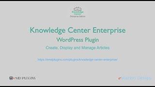 The best Knowledge base plugin for WordPress - Knowledge Center Enterprise - KB Articles