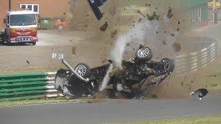 Big Crash/Roll Mallory Park 750MC Sports Specials 20/5/18