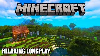 Minecraft Relaxing Longplay- Building a Cozy House (with commentary)