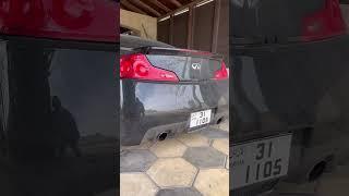 Infiniti G35 stock exhaust VS Motordyne shockwave TDX2 exhaust system #infiniti #infinitig35