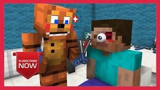 FNAF  Monster School: Eye Operation! - Minecraft Animation