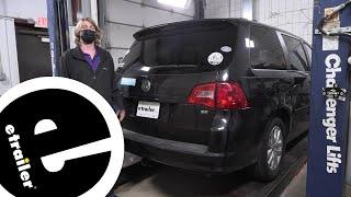 etrailer | Hopkins Plug-In Simple Vehicle Wiring Harness Installation - 2012 Volkswagen Routan