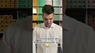 Antonio als Kaffeeverkäufer #comedy #humor #joedinardo