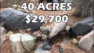 Remote Acreage for Sale 40 Acre Mountain Ranch Land in Arizona for $29k (EP. 5)