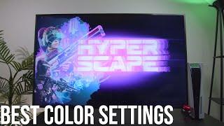 Sony X750H Color Settings For Gaming Consoles