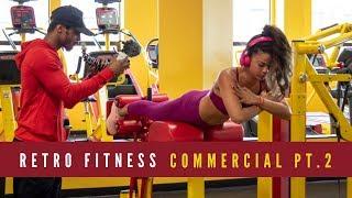 Retro Fitness Commercial Pt.2 | *New Gym Equipment* Sissy Squat & Glute Ham Raise