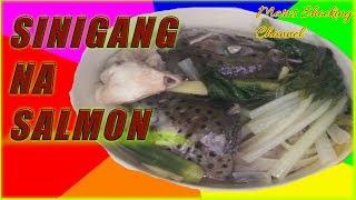 HOW TO COOK SINIGANG NA SALMON