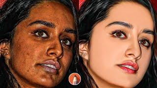  Oily Smooth skin HDR secret tricks  face smooth editing| photo editing| sketchbook editing