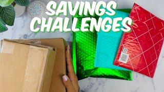 SAVINGS CHALLENGE UNBOXING | CASH STUFFING | SMALL BUSINESS | CASH STUFFING ENVELOPES | ETSY