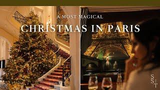 In Paris at Christmas: Ritz Afternoon Tea, Plaza Athénée & Seine Dining | SIMPLY SLOW TRAVELER