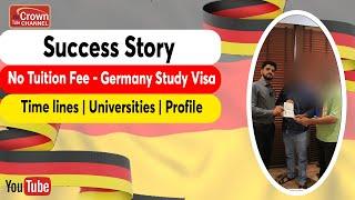 Germany Study Visa - Success Story | How to Study in Germany for Free at Public Universities