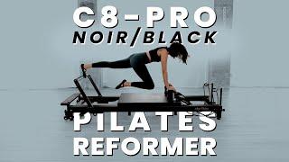 The C8-Pro Noir/Black Pilates Reformer | Align-Pilates