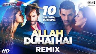 Allah Duhai Hai (Remix) - Lyrical | Race 2 | Saif Ali Khan, Deepika Padukone, Jacqueline | Pritam