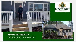 Move in ready home | Virtual tour | 1110 2nd Street | Northfield, NJ