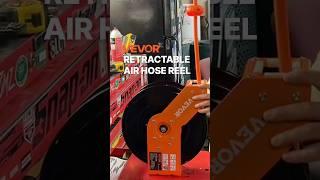 VEVOR Auto-Rewind Air Hose Reel | A versatile tool for any garage or workshop