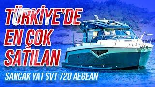 Türkiye’de en çok  merak edilen  marka sancak yat svt 720 aegean