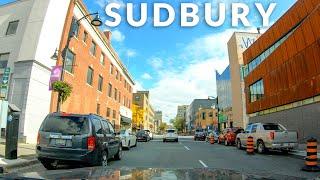 Sudbury Downtown Drive 4K - Ontario, Canada