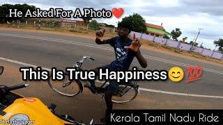 He Asked For A Photo️Aprilia RSV4 | Hayabusa In Traffic|Kerala Tamilnadu Ride