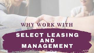 Why Work with Select Leasing & Management in St. Louis, MO