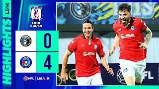 Penang FC 0-4 Sabah FC | Highlights Liga Super 2024-2025 | LS14