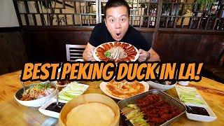 Trying the BEST PEKING DUCK restaurant YOU NEED TO KNOW ABOUT in Los Angeles!!