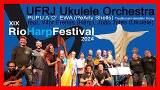 PUPU `A`O EWA - Pearly Shells | UFRJ Ukulele Orchestra at CCBB-RJ, Brazil 【Ukulele4ALL】