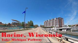 Tour of Racine, Wisconsin's Lakefront and Downtown