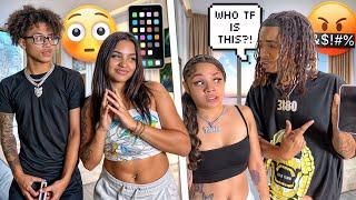 ANOTHER DUDE CALLS MY PHONE WHILE IM WITH MY BOYFRIEND PRANK! *GONE WRONG*