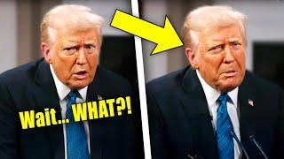 Slurring Trump FORGETS EVERYTHING in MIDDLE OF INTERVIEW!