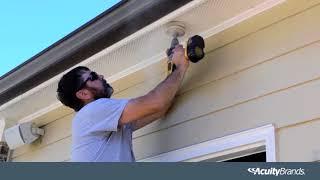 How to Install an Ultra Thin LED Downlight Outdoors | 1000Bulbs