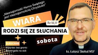 EWANGELIA NA DZIŚ | 9.11.24-sob | (J 2, 13-22) | ks. Łukasz Skołud MSF #wiararodzisięzesłuchania