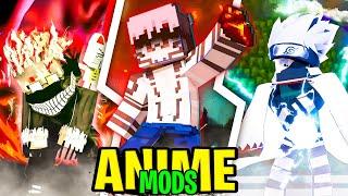 Top 3 MOST EPIC Anime Mods For Minecraft PE [1.21+] | Minecraft Anime Mod (2025)
