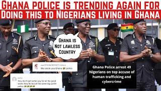 BREAKING NEWS: GHANA POLICE IS TRENDING AGAIN WORLDWIDE FOR MAKING GHANA PROUD!