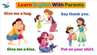 How to speak English with Kids || Spoken English at home || Daily use small Sentences for Kids