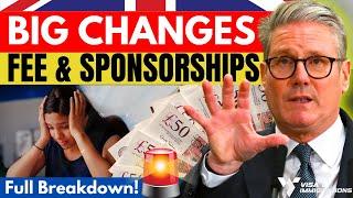 Major Changes to UK Immigration Fees and Sponsorship Rules in 2025