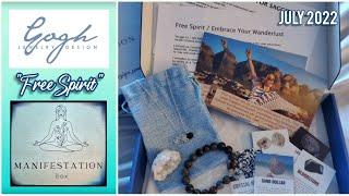 Gogh Jewelry Design Manifestation Box July 2022 - "Free Spirit & Wanderlust"