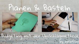 Mit dem budgetieren beginnen I Cash envelope DIY I by Meloflori