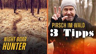 Nachts im Wald pirschen - Das musst du wissen! Die 3 besten Tipps vom Night Boar Hunter Chris 