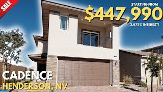 INSIDE HENDERSON NV's Most AFFORDABLE New Homes in Cadence - Homes For Sale Las Vegas Under $500k