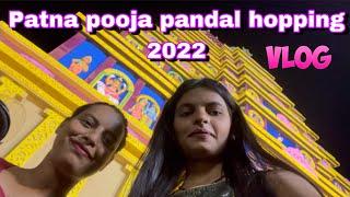 Patna’s pandal hopping/ Patna pandal 2022 / Patna pandal hopping vlog/ varshaaa