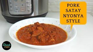 Cooking with Instant Pot - Nyonya Satay Babi Sum Chan