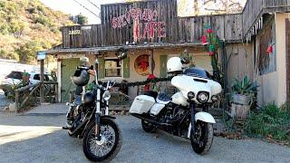 Orange County "Locals" Harley-Davidson Ride up Silverado Canyon